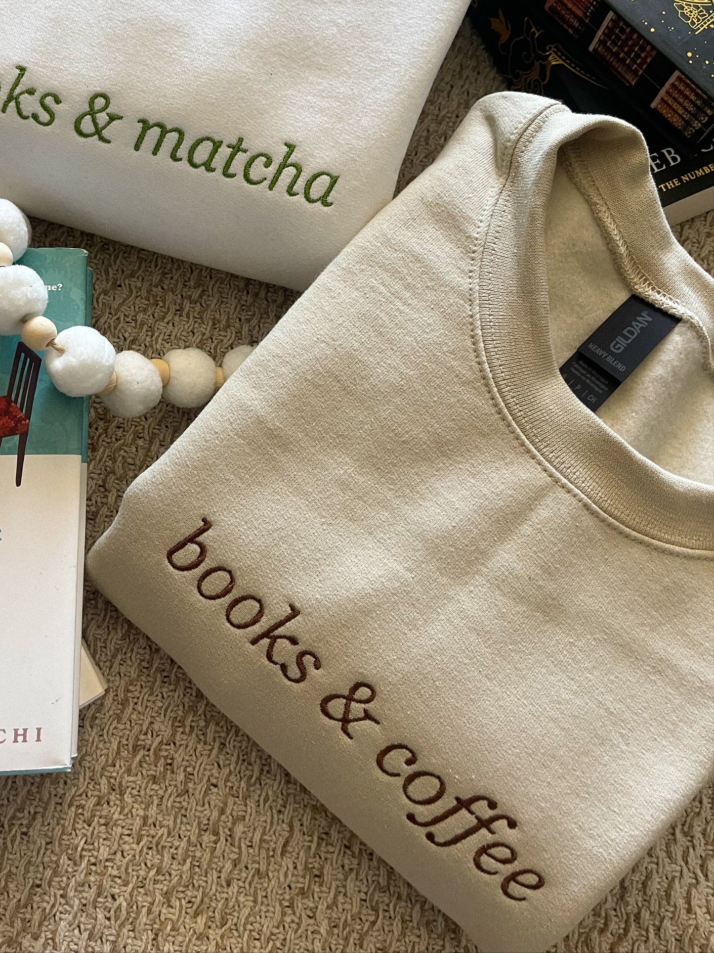 Books & Coffee Sweatshirt