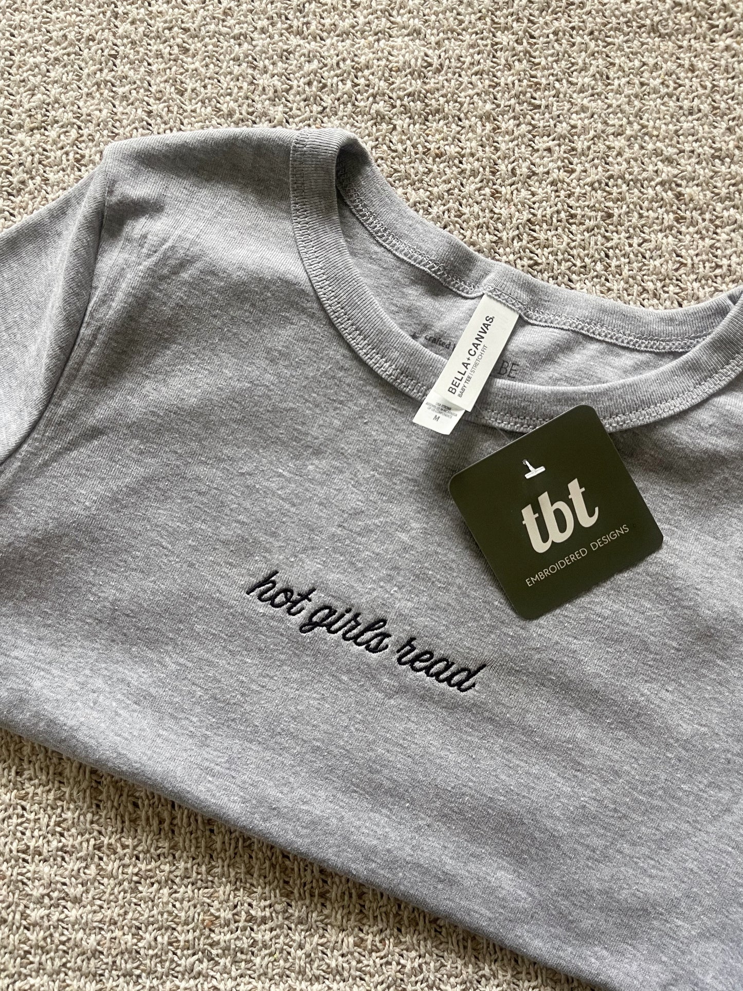 Hot Girls Read Baby Tee