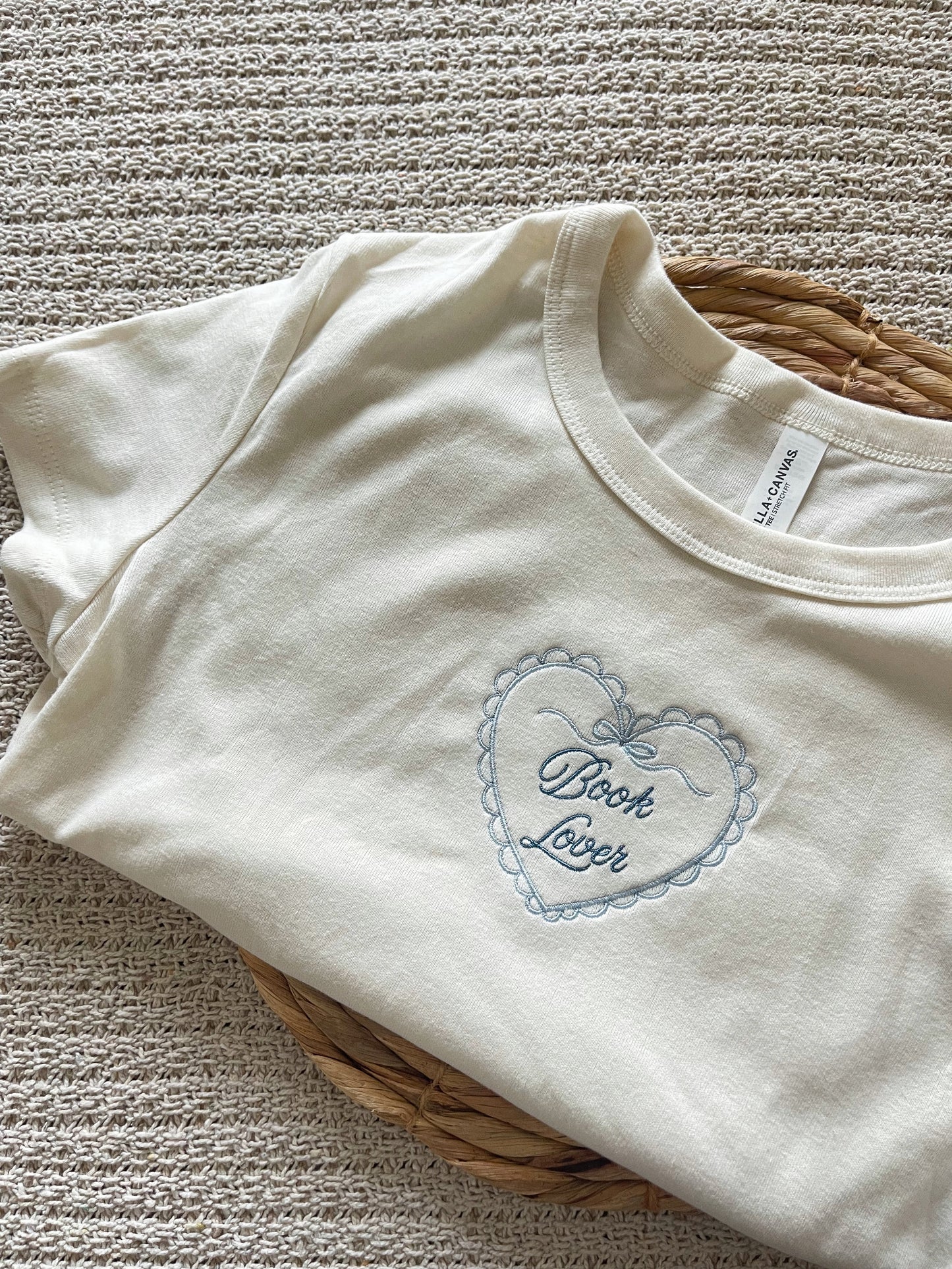 Book Lover Baby Tee