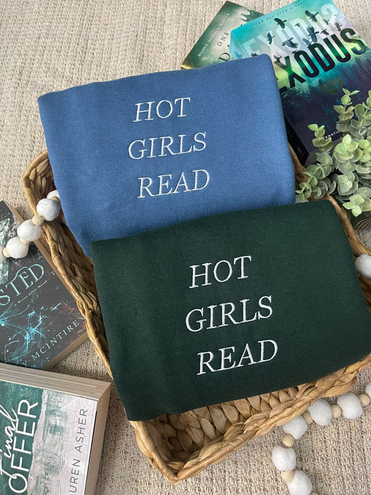 Hot Girls Read Sweatshirt