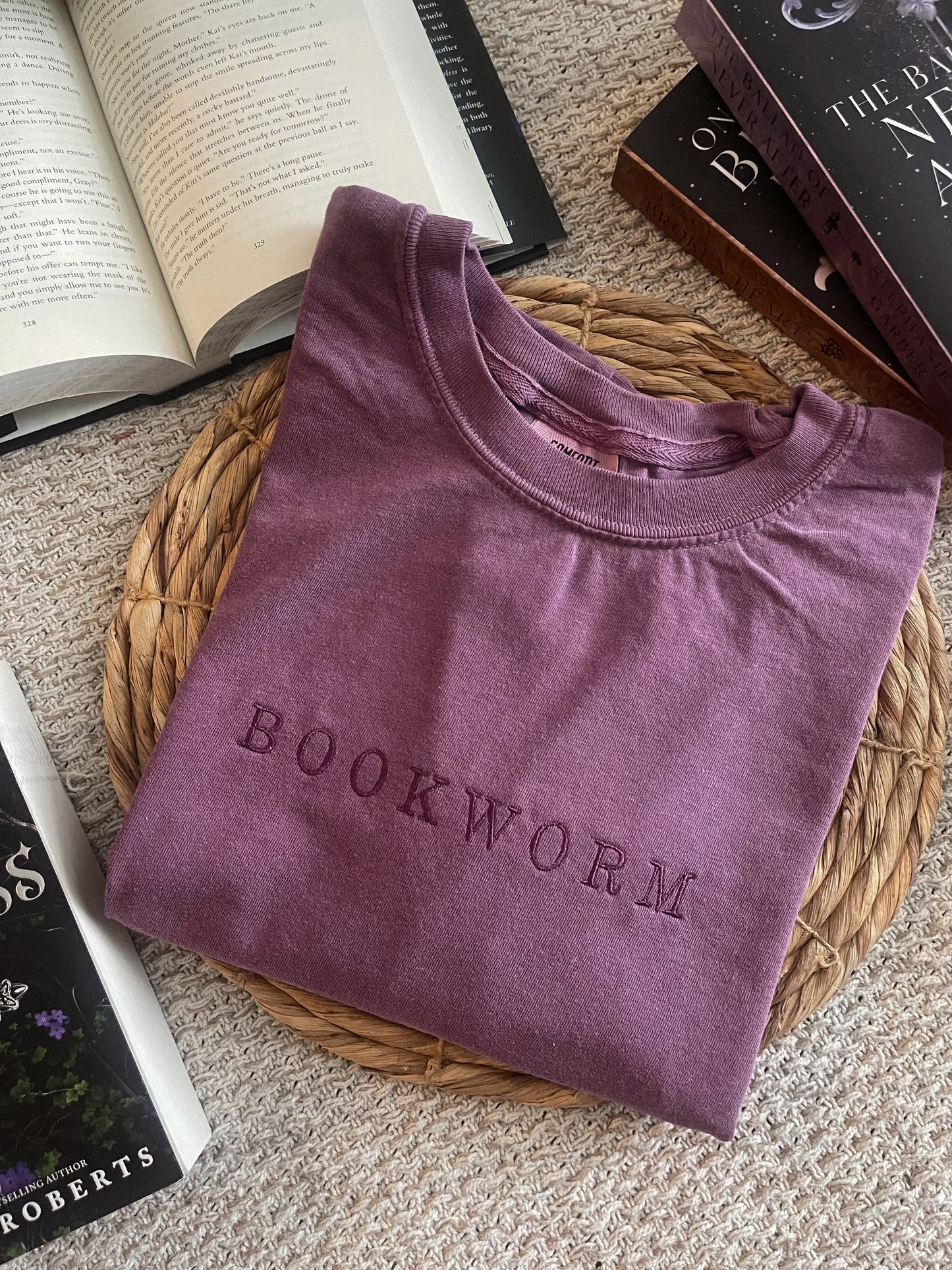 Bookworm Comfort Color Tee