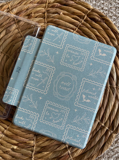 Fantasy Stamps | Clear Kindle Case