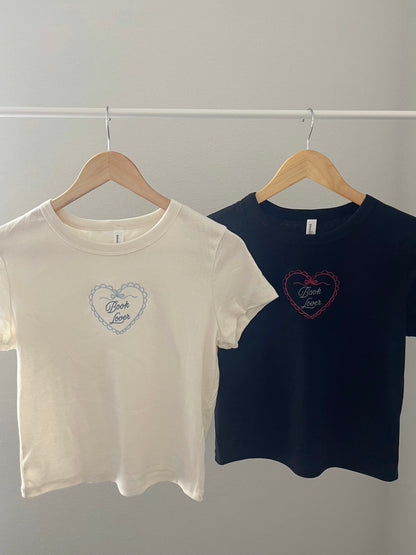 Book Lover Baby Tee