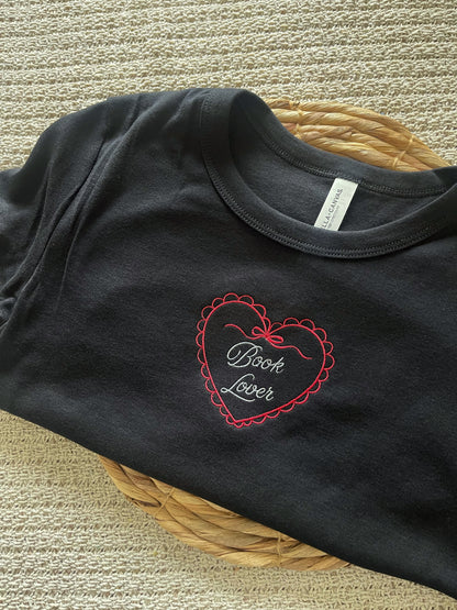 Book Lover Baby Tee